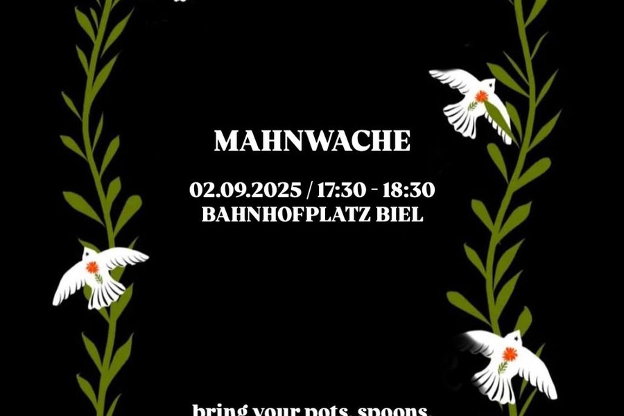 Mahnwache: End the genocide in Gaza!