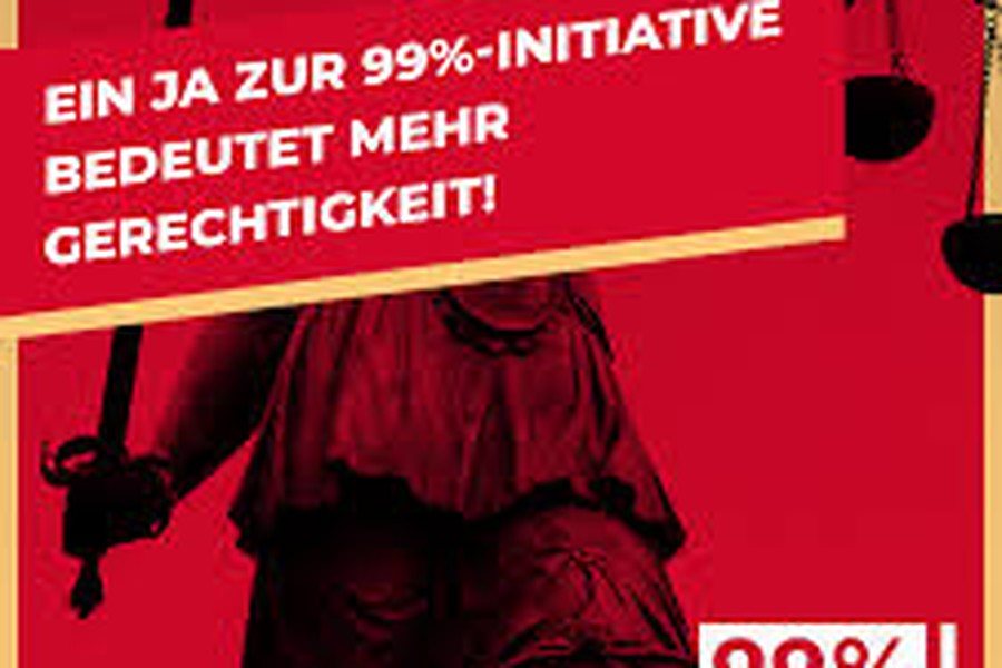 Glücksrad-Aktion 99% Initiative