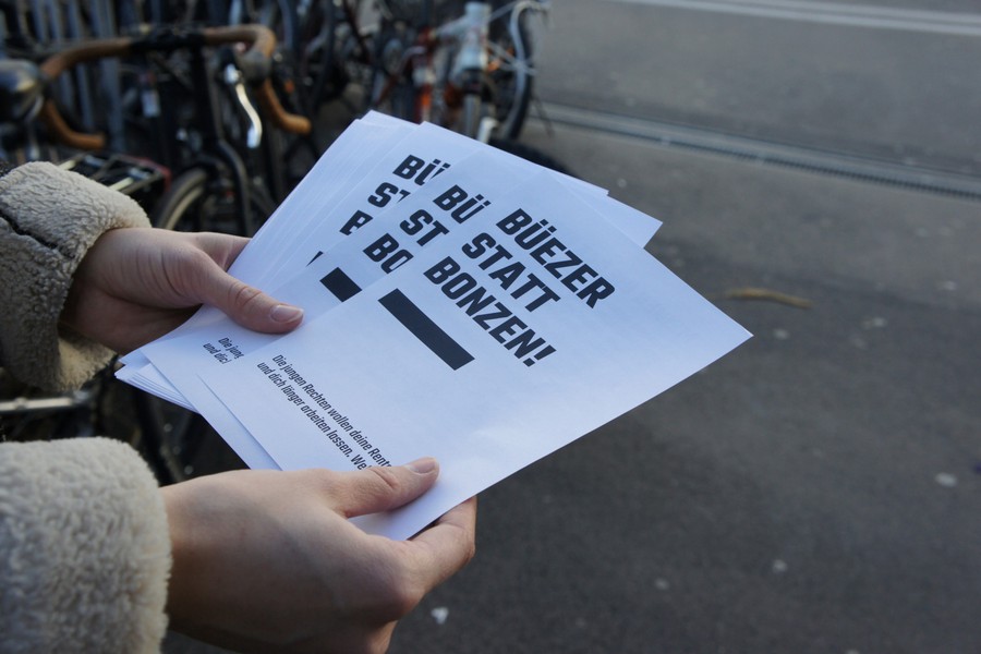 Nein zur AHV-Revision auf dem Buckel der 99%!