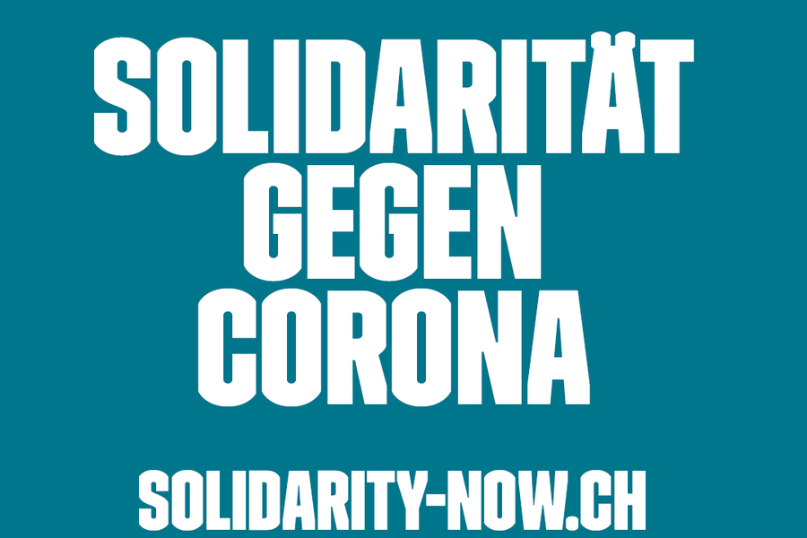 Mit Solidarität gegen den Coronavirus!